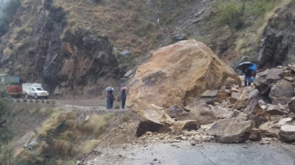 Female Tourist Killed As Boulder Hits Bus On J&K Highway In Ramban